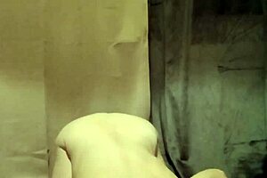 I experienced an intense 2024 session as esclave f with uro and bougie in homemade bondage play.