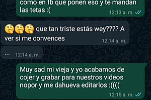 Finally my friend lets me record her in casual mature web chat.