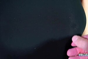 Blue-eyed blonde Breanna teases with a striptease before deepthroating