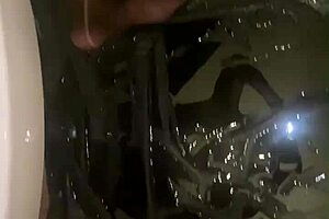 Hey, pissing outside feels so freeing and exciting, doesn't it?