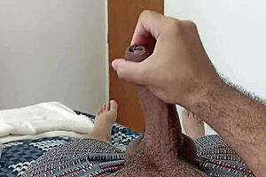 i caught you touching yourself and i couldn't resist sliding your big cock into my mouth during our taboo family sex