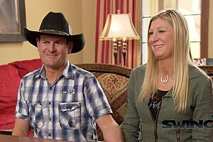 Gorgeous Brunette Girls Group Doggystyle Bent Over Lick Shaved