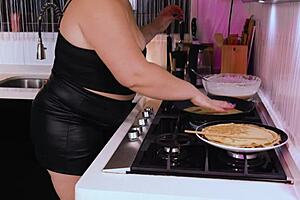 Pancakes that never fail in this kitchen blooper narrative.