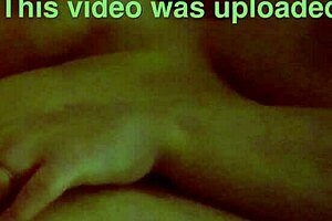 Amateur Curvy Hot Wife With Big Boobs Masturbates With a Dildo While Girlfriend Watches and Films