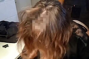 part1 sexy mature wife gets fucked by washing machine repairman while husband sleeps. after waking up, unsuspecting husband fucks wife too in homemade couple action.