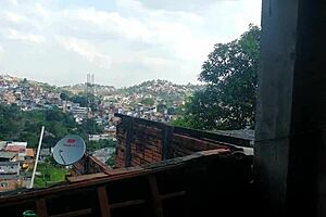 blowjob in the backyard turns into homemade cum in mouth for blonde latina milf with big ass. she flashes skirt in garden fun.