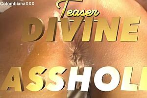 divine asshole gets licked and fucked in homemade anal session with latina