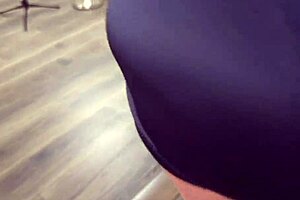 Delivery Guy Fingers And Fucks Big Ass Busty Milf In Mini Dress! Doggy Anal With Cum In Panties.