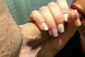 I desperately peed in my jeans then he peed on my ass and I gave him a blowjob.