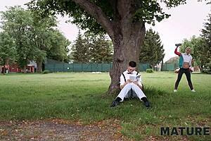 Who Wins the Seduction in Mature4K Waiting Game with Czech Cougar?