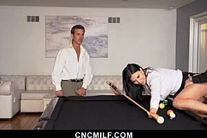 Take care of both successful businessmen and attend to their most lustful needs even if its about a kinky threesome in the office - cncmilf