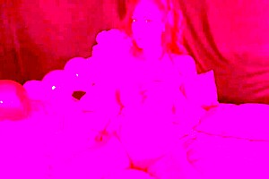 italian milf artemisia love smoking solo naked on bed playing with juicy boobs and pussy 🔥