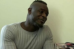 Laceystarr meets Antonio Black in hospital. Granny grandmother gets interracial blowjob and ass licking from young black patient with big cock.