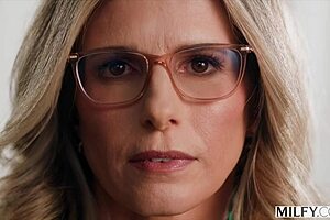 Watch Cory Chase and Sarah Jessie explode in a wild threesome with that massive BBC!