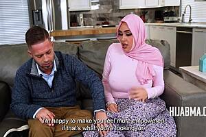 Hey, married Muslim wife hooks up with Tinder guy! 😏 Zoey Foxx and Nicky Rebel get wild.