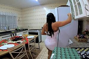 Whoa, check out how I'm pounding my stepmom's best friend in this wild milf fuck session!