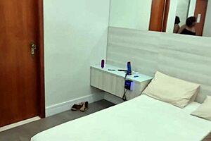 wow check out the behind-the-scenes of achocolatada's first porno as this big milf takes rough anal and swallows loads of cum! 😱🍑 she screams during that interracial ass licking session