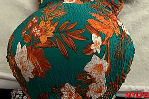 Oh stepson, as your gossip stepmom, I've got this divine urge to ride you cowgirl style in my maid outfit.