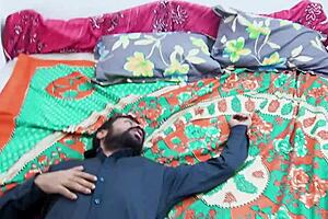 Mature Indian milf maid seduces young 18+ house owner with taboo sex acts.