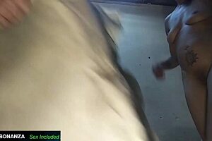 Latina's tight pussy takes ballsdeep pounding until creampie finish! 😍 She rides cowgirl and gets face fucked.