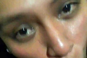 Oh god, no more please... this big-assed girl invites her boyfriend's friends over for homemade anal, but it hurts so much I can barely take it.