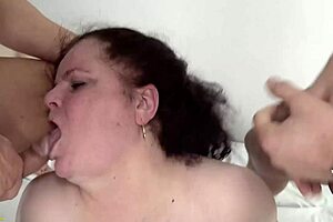 I got fisted hard in rough anal threesome with ugly granny.