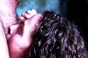 Intense Facefucking Session with Curly Redhead Rhonda Taking Monster Cock Deepthroat