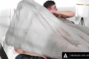 Eliza Ibarra's sneaky squirting sex gets interrupted multiple times by her stepmom-in-law during intense pussy licking and fingering