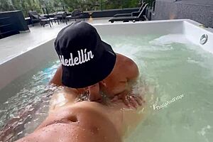 Pov no more cabins left so sharing cabin with sexy hot stepdaughter of my boss leads to big cum. Anal assfucking with big tits milf in doggystyle bent over mature hardcore squirting pussy action.