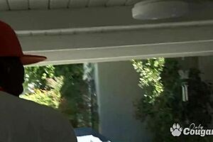 Nikki Nievez Spreads Pussy For Black Monster Cock Deepthroat And Facial