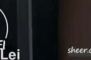 Come join me in the shower, whispers the hairy blonde European MILF Amelie Lei as she masturbates her natural tits and cute beaver with dirty talk.