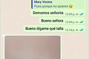 Doña Mary in Rich Shortcito Shows Her Delicious Big Ass