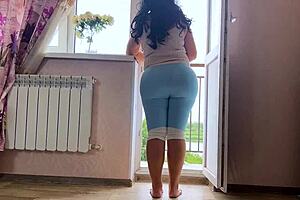 Hey, this mature milf let me grab her big ass and fuck her hard in homemade anal.