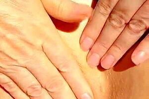 Oh man, Maturemons sexy mature vibes fingers and spreads her bald cunt wide.