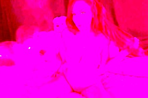 italian milf artemisia love smoking solo naked on bed playing with juicy boobs and pussy 🔥