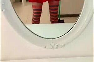 Cleaning girl with tattoos wants to increase big ass with big cock from pervert brunette Latina