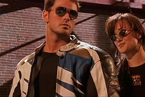 Flash April Shows Mommy in Stockings Fingering Pussy and Anal with Deepthroat on Bed