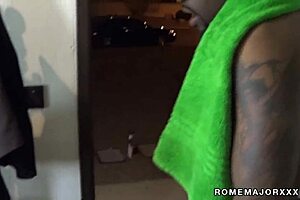 Jayla Diamond Got Bbc Rome Major Pounds Her White Cunt In Intense Fucking