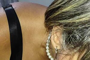 Mother-in-law enjoys sucking penis