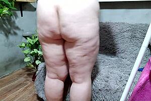 this home enema feels so good while i masturbate my big ass to a brutal orgasm