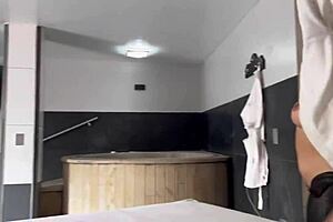 Stepmother invites her stepson to see her new house and he warms her up with his cock in her ass until he comes inside her karen sleent