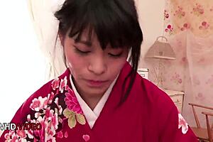 This hot milf in cosplay sucks cock before wild hardcore group sex creampie 😈