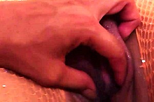 Stepdaughter licks stepmother's big ass and pussy in homemade first-time lesbian taboo.