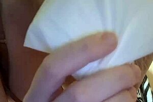 Blonde milf with huge ass licks ebony pussy in lesbian femdom scene with feet and toys!