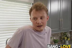 Helping my stepmom with her daily tasks and chores around the house.