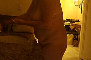 forxnbar5 milf spied on hidden cam in mature voyeur action