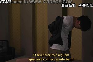 Have you experienced family temptation in this mother edition with Sayuri Hayama and her big tits in Japanese JAV