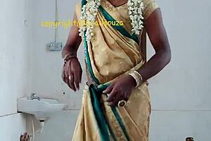 indian beautiful crossdresser model lara dsouza in saree video
