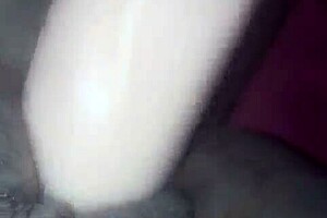 Teen with tight pussy plays with dildo