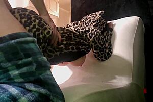 Dont get caught fucking sex doll while mom makes breakfast